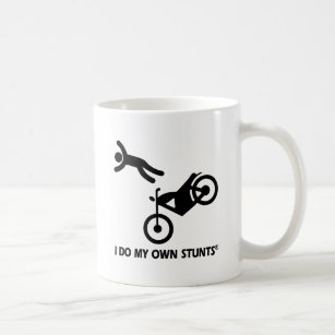 Motorcycle My Own Stunts Coffee Mug