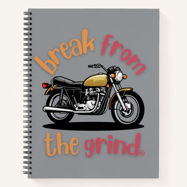 Motorcycle  notebook (Front)