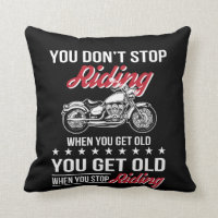 Motorcycle Old Bikers Dont Stop When Old