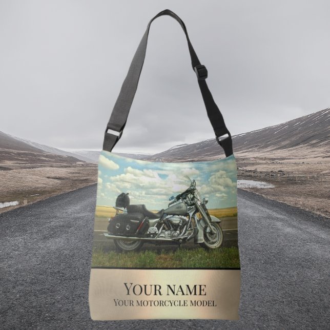 Motorcycle photo motorbike bike biker tote bag  (Creator Uploaded)