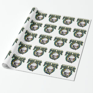 Motorcycle Police Wrapping Paper
