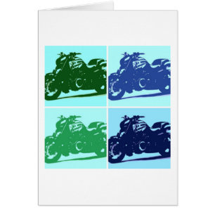 Motorcycle Pop Art