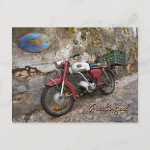 Motorcycle Postcard
