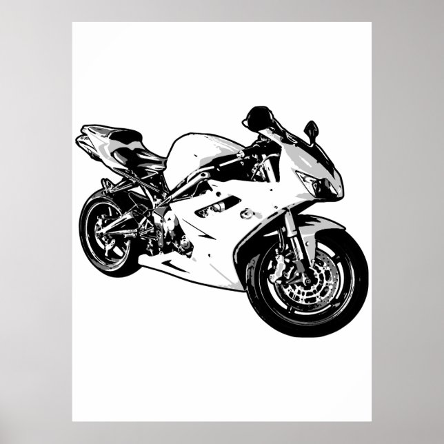 Motorcycle Poster (Front)