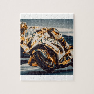 Motorcycle Racer Jigsaw Puzzle