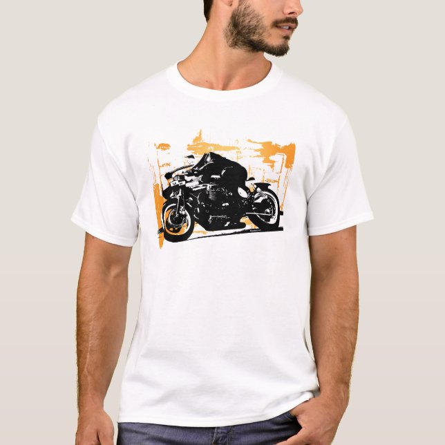 Motorcycle Racer Tshirt (Front)