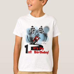 Motorcycle Racing 1st Birthday Tshirts and Gifts
