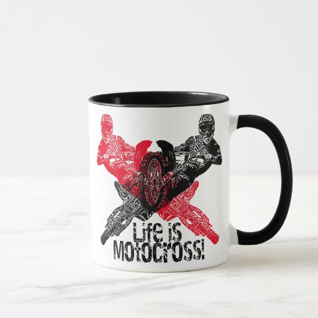 Motorcycle racing mug (Right)
