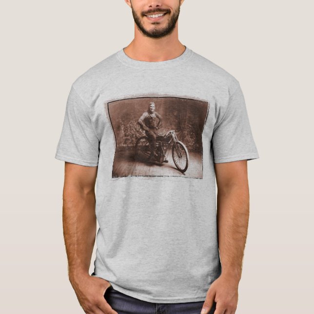 Motorcycle racing: Winner 100 mi. race, Norton KS T-Shirt (Front)