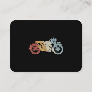 Motorcycle Retro Style Vintage Business Card