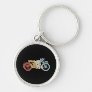 Motorcycle Retro Style Vintage Key Ring