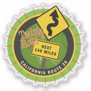 Motorcycle Road California Route 36