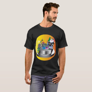 Motorcycle Santa T-Shirt