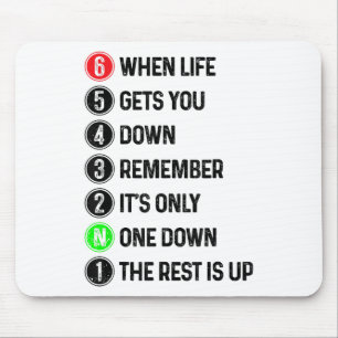 Motorcycle Shift Funny Saying Motocross Motorbike Mouse Pad