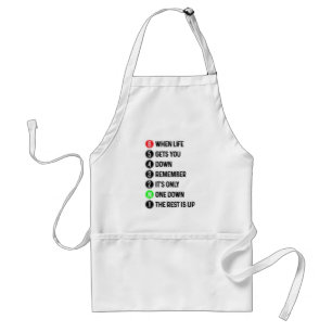 Motorcycle Shift Funny Saying Motocross Motorbike  Standard Apron