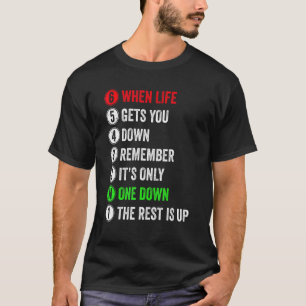 Motorcycle Shift Gears When Life Gets You Motocros T-Shirt