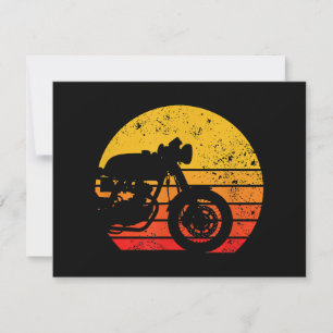 Motorcycle Shirt Vintage Retro T-Shirt for Cafe Ra