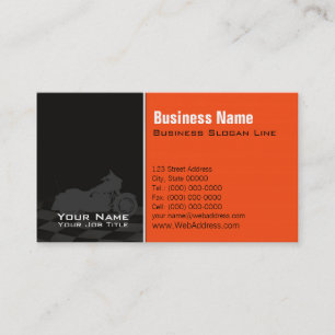 Motorcycle Shop, Bike Sales & Service Contact /  Business Card