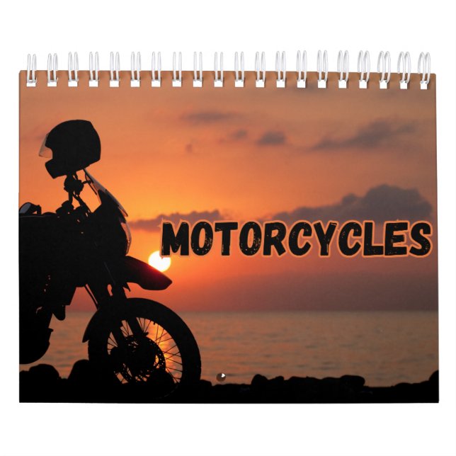 Motorcycle Showcase Collection Wall Calendar (Cover)