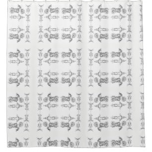 Motorcycle Shower Curtain