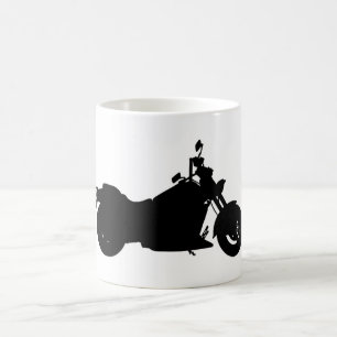 Motorcycle Silhouette Coffee Mug