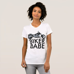 Motorcycle t-shirts for Ladies, BIKER BABE