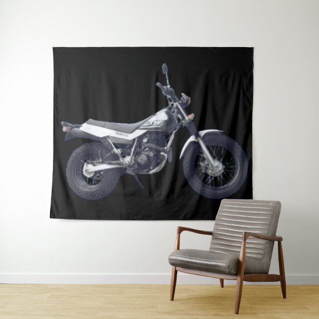 MOTORCYCLE TAPESTRY  (In Situ (Horizontal))