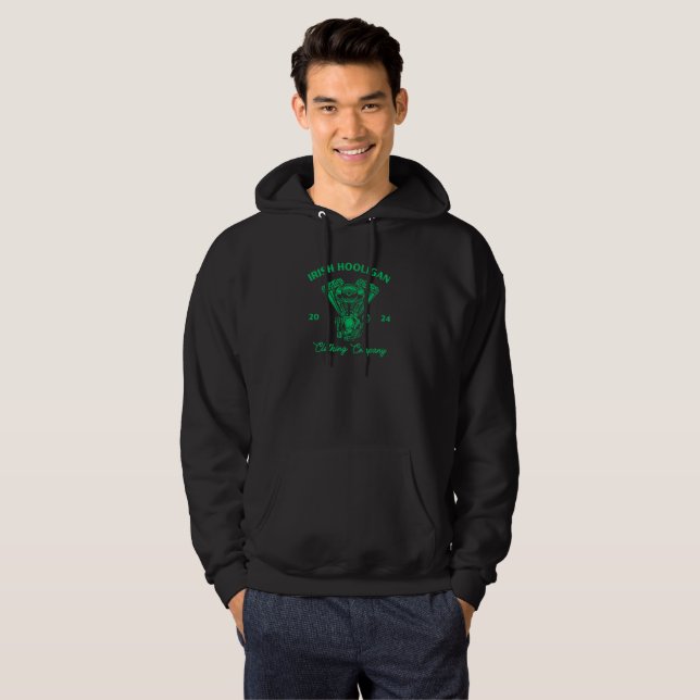 Motorcycle Throttle Junkie T-Shirt Hoodie (Front Full)