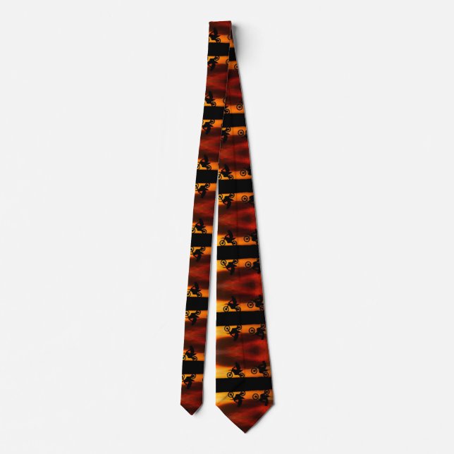 motorcycle tie (Back)