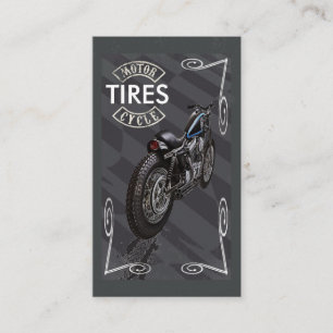 Motorcycle Tires Business Card