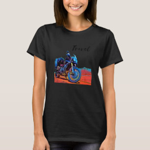 Motorcycle Travel Adventure Bike T-Shirt
