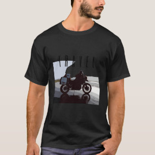 Motorcycle Travel Triumph Adventure Bike Moto Road T-Shirt