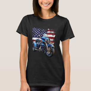 Motorcycle Trike American Rider MotorTrike USA Fla T-Shirt