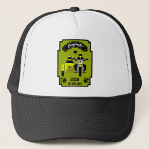 Motorcycle Wedding Gifts For Couple Trucker Hat