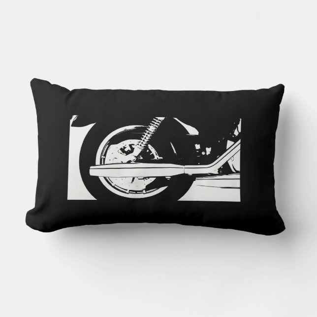 Motorcycle Wheel Pillow (Front)