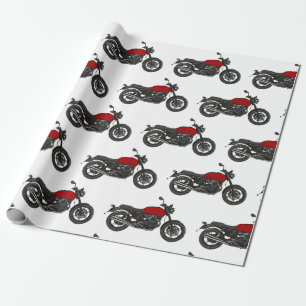 Motorcycle Wrapping Paper