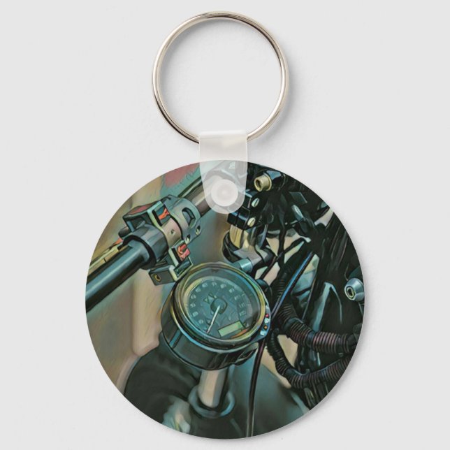 Motorcycles gift key ring (Front)
