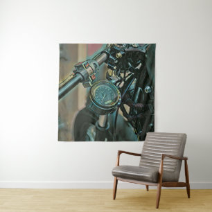 Motorcycles gift tapestry