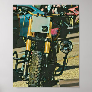 Motorcycles gifts poster