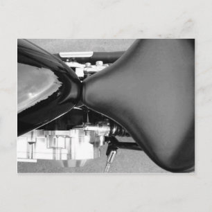 Motorcycles Motorcycle Parts Seat Fuel Tank Photo Postcard
