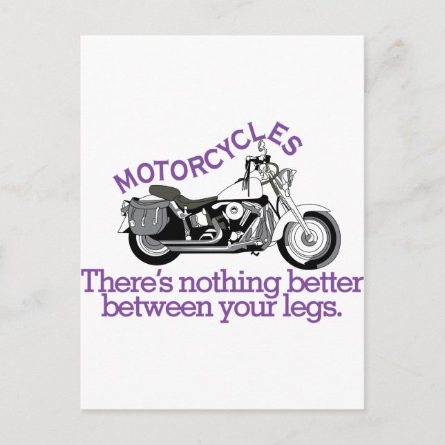 Motorcycles Postcard (Front)