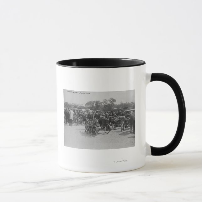 Motorcycles Requisitioned, Paris Photograph Mug (Right)