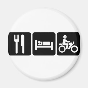 Motorcycling Magnet