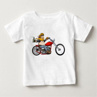 Motorcyclist Biker motor bike Baby T-Shirt