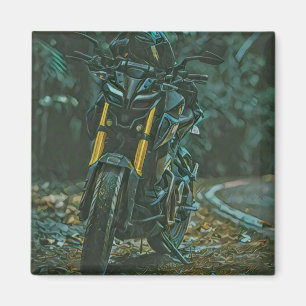 Motorcyclist gifts magnet