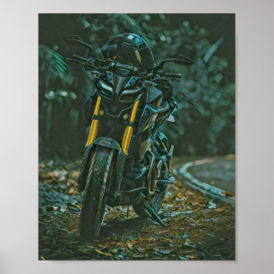 Motorcyclist gifts poster