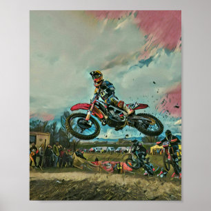 Motorcyclist gifts poster