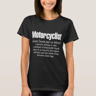 Motorcyclist Mens Funny Biker Superbike MotoGP Gif T-Shirt