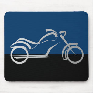 motorcyle motorbike bike biker mouse pad