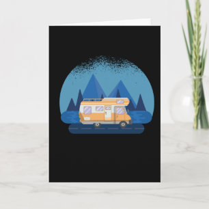 Motorhome Campervan Hiking Camping Gift Card